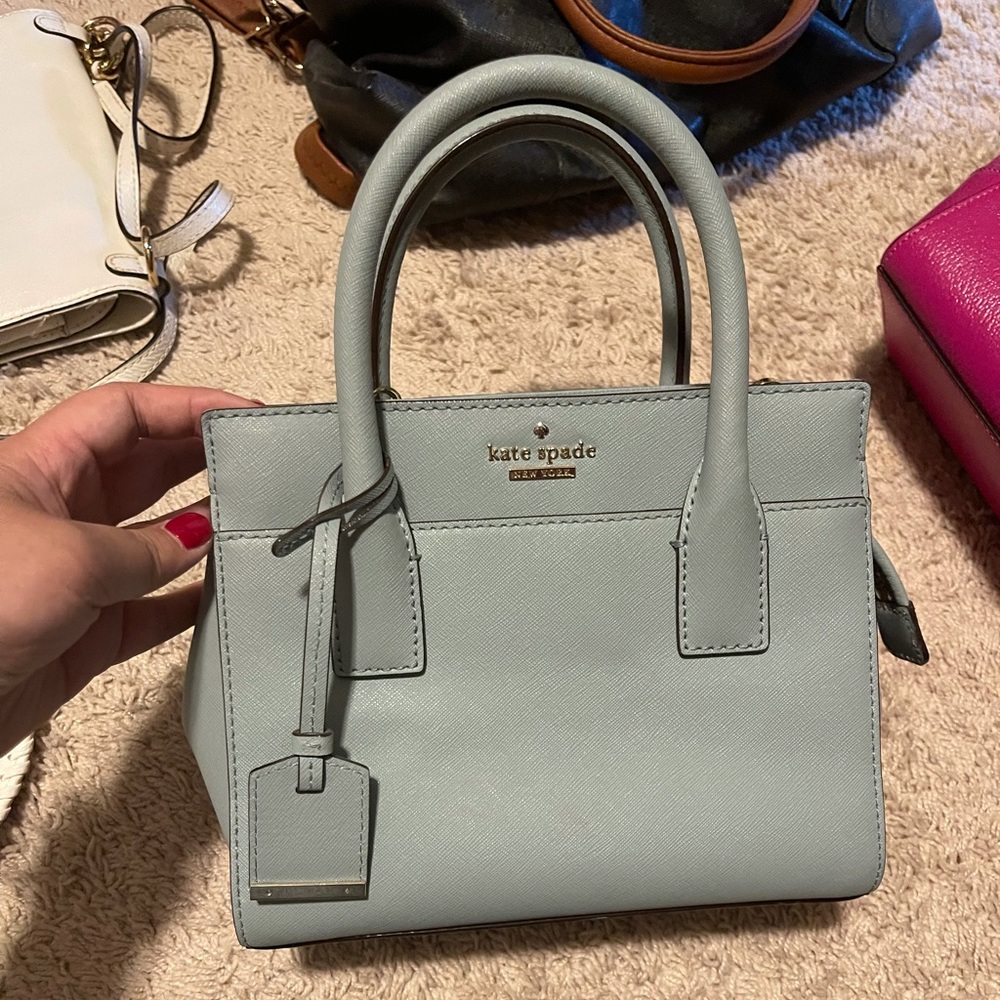 Blue Kate spade purse